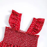 MQTIME  -  Summer Outfits Baby Girl Romper Toddler Clothes Korean Fashion Cute Dot Sleeveless Cotton Bodysuit Newborn Jumpsuits