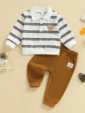 MQTIME  -  Baby Girl Winter Outfit Floral Print Hooded Jacket and Fleece Lined Pants Set with Pom Pom Hat and Mittens