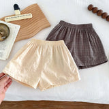 MQTIME  -  Kids Tee Clothing Set Linen Vest And Shorts Boys Girls 2 Pcs Suit Summer Children Outwear Clothes