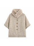 MQTIME  -  Women Autumn Winter Fashion Knitted Top For Women Casual Button Long Sleeve Sweater Fashion Loose Lady Button Cardigans Red Coat
