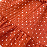 MQTIME  -  Summer New Fashion Versatile Infant and Toddler Girl Baby Sweet Dot Printed Suspended Top+Bottom Wrapped Pants Sleeveless Set