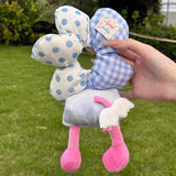 MQTIME  -  Cartoon Lower Body Of Animal Large Flower Scrunchie For Women Girls Sweet Hair Band Headband Hair Tie Cute Hair Accessories