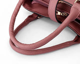 MQTIME  -  Women Fashion Hairball Shopper Totes Solid Color PU Leather Large Capacity Handbag Ladies Luxury Designer Crossbody Shoulder Bag