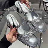 MQTIME  -  Women's Mary Jane Shoes Exquisite Baotou High Heeled Sandals for Woman Fashion Lolita Casual Shoes Designer Shoes Zapatos Mujer