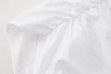  MQTIME  -  Summer Women's Sleeveless Mini Dress Bow Strap A-Line Pleated Elegant Beach Party Fashion for Ladies