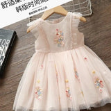 MQTIME  -  Girls Dress Summer New Style Gauze Skirt Summer Children's Stylish Baby Girl Princess Skirt Tutu Skirt Children's Skirt