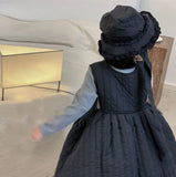  MQTIME  -  Baby Girls Cotton Dress Children's Autumn Winter Thicken Gown Princess Warm Fashion Vestidos Kids Fashion Clothing 2-8 Years