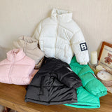 MQTIME  -  Kids Down Cotton Coats Winter Autumn Teen Clothes Big Children Thicken Warm Jackets Boys Girls Padded Parka Snowsuit Outerwear
