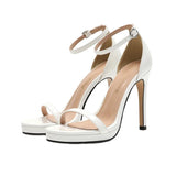MQTIME  -  Summer New Waterproof Table with High Heel Versatile Thin Heel Strap Women's Sandals