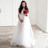 MQTIME  -  Sexy Maternity Dresses Photoshoot Long Sleeve Pregnancy Maxi Gown Pregnant Women Dress Photography Props Loose Clothing