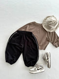  MQTIME  -  Autumn New Children Casual Pants Solid Boys Sweat Pants Fashion Baby Harem Pants Girls Loose Trousers Cotton Kids Clothes