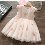 MQTIME  -  Girls Dress Summer New Style Gauze Skirt Summer Children's Stylish Baby Girl Princess Skirt Tutu Skirt Children's Skirt