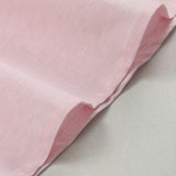 MQTIME  -  Girls Linen Adjustable Ribbon Dress Summer New Children's Casual Loose Cotton And Linen Lovely Pink Dresses With Pockets TZ273