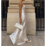 MQTIME  -  Pre-Spring Women's Fashion New Sexy Women's V-Neck Slip Dress