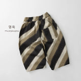 MQTIME  -  Spring New Baby Thick Stripes Casual Pants Children Loose Trousers Infant Boys Cotton Harem Pants Fashion Children Clothes