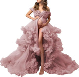 MQTIME  -  Maternity Dresses Photoshoot Pregnancy  vestidos para embarazadas baby shower