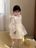 MQTIME  -  New Spring Baby Girls Princess Dresses Ruffles Lace Ball Gown Toddlers Kids Birthday Party Dress
