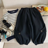  MQTIME  -  Girls Fleece Pant Solid Color Plus Kids Baby Boys Jogger Pant New Winter Casual Elastic Waist Toddler Boys Sport Pant