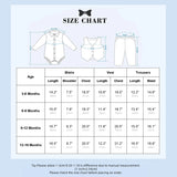 MQTIME  -  Baby Boy Baptism Outfit Infant First Easter Church Christening Suit Set Toddler Formal Wedding Birthday Party Gift Clothes