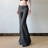 MQTIME  -  Pants Gym Womens Oversize Loose Baggy Simple Solid Streetwear Hip-hop Urban Basic Casual Design Comfortable Sport Long Bottom OL