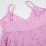 MQTIME  -  Faion Me Hem ort Vest Top Women's Slim Fit Lace Inner Wear Ultra ort Length  Color Girl's Sle Triacetate Fiber