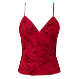 MQTIME  -  Sequins Beaded Women's Camisoles Tanks Top Lightweight Summer Flower Embroidery Tops Vacation Spring Summer Party Wear Vests