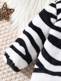 MQTIME  -  Adorable Toddler Hooded  Stylish Halloween Tiger Outfit Cozy Long Sleeve Playsuit Costume for Babies