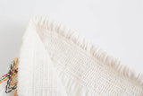 MQTIME  -  European And American Style Autumn New Women Clothing V-neck Loose Retro Heavy Embroidery Bat Shirt Top Skirt Street Style Suit