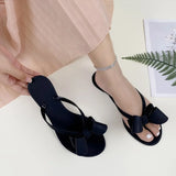MQTIME  -  Summer Jelly Slippers Women Butterfly PVC Sweet Beach Pull On Flat Solid Ladies Versatile Fashion Anti slip Slippers