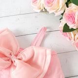 MQTIME  -  2Piece Summer Baby Clothes Toddler Girl Outfits Set Korean Fashion Big Bow Tops+Denim Shorts Children Boutique Clothing