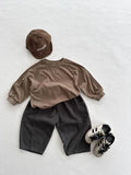  MQTIME  -  Autumn New Children Long Sleeve T Shirts Solid Boys Girls Casual Tee Kids Bottoming Shirts Toddler Cotton Tops Baby Clothes
