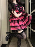 MQTIME  -  Handmade Girls Birthday Lolita Dress Trailing Princess Adult Party Dress Women Wedding High Quality Dress Photography Clothes
