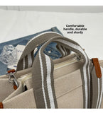 MQTIME  -  Large Capaci Canvas Tote Bag Women's Crossbody Commuter Bag Faionable Single oulder Bag Handbag for Autumn Winter