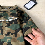 MQTIME  -  Boys T-shirt Spring and Summer New Childrens Clothing Korean Style Boys and Girls Casual Loose Camouflage Fake Two T-shirts