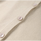  MQTIME  -  Casual Chic Lace Patchwork Knit Cardigan Women Slim V-neck Long Sleeve Buttons Female Sweater 2026 Spring Lady Cozy Knitwear