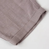MQTIME  -  Boys Casual Linen Straight Pants Spring Summer New Children's Elastic Waist Loose Pants Trousers With Pockets Kids Clothes