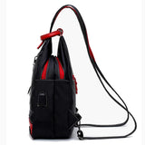 MQTIME  -  Fashion Women Backpack Waterproof Nylon Shoulder Bag Leisure Travel Luggage Bag Outdoor Crossbody Bag Student School Bag