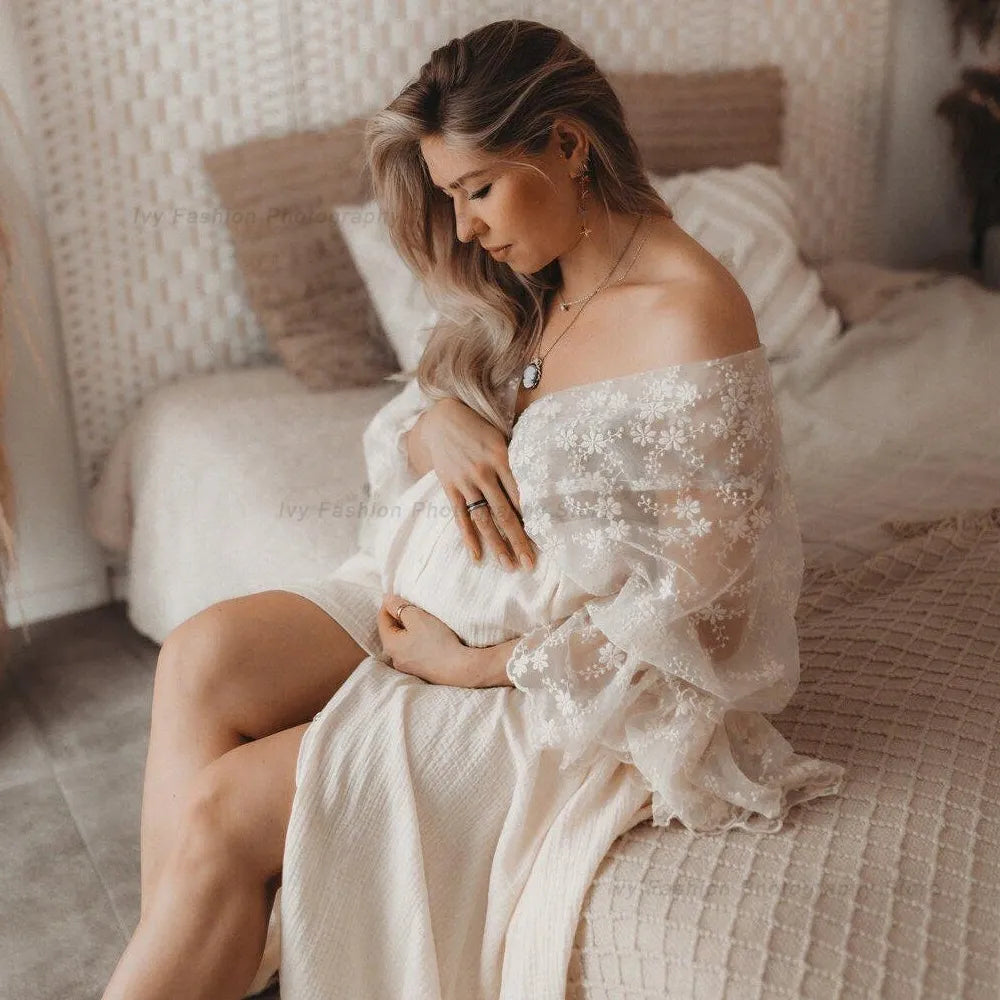 Mqtime Maternity Dresses For Baby Showers Vintage Linen Dress Elegant mqtime Mqtime Maternity Dresses For Baby Showers Vintage Linen Dress Elegant mqtime