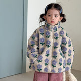 MQTIME  -  Jacket Autumn and Winter New Children's Clothing Korean Style Boys and Girls Cute Warm Lamb Wool Thickened Coat