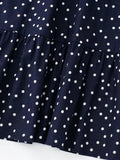 MQTIME  -  Women Retro Polka Dot Dress 2024 Summer Linen Blend Slim Slit Dress Fashion Street Sexy Nightclub Dress