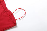  MQTIME  -  Spring New Product Low Neck Off Shoulder Waist Suspender Dress Women