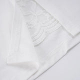 MQTIME  -  American Y2k Solid Lace Patchwork Fake Two Piece Sexy Bandage Bow Top Female