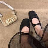 MQTIME  -  2024 Autumn Women Low Heel Mary Jane Shoes Loafers Fashion Jacquard Ladies Elegant Shoes Chinese Retro Dress Female Ballerinas