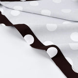 MQTIME  -  Spring Women's Clothing Polka Dot Slimming Elegant Office Wear A Line Long Skirt For Woman Polyester Vintage Midi Skirt With Fl