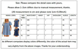 MQTIME  -  Summer New Fashion Square Neck Women Bubble Sleeve Dress Simple Strap Up Elegant Female Denim Short Dresses
