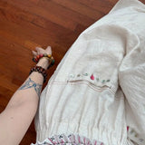 MQTIME  -  New Korean Fashion Blue Stripe Colorful Shell Buckle Wide Leg Pants for Women Summer High Waist Loose BF Lazy Style Causal Pants
