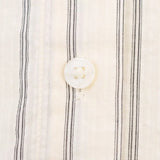 MQTIME  -  Boyfriend Style Striped Loose Full Sleeve White Shirts Women Casual Single Breasted Shirt With Tie Autumn New Women Tops