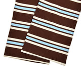  MQTIME  -  Fashion Striped Knitted Two-Piece Set For Women Round Neck Cardigan Top High Waist Straight-Leg Pants Casual Set 2026
