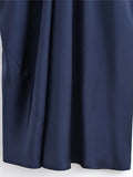  MQTIME  -  Silk Satin Texture Halter Dress Silky Smooth Hanging Neck Sleeveless Loose Backless Women Strap Long Dresses Slimming Vest Robe