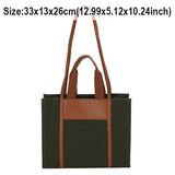 Mqtime Fashion Canvas Tote Bags PU Leather Patchwork Shoulder Bags for Women Female Casual Style Design Big Capacity Crossbody Handbags